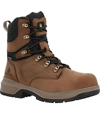 Rocky Men's Worksmart 8” Comp Toe Internal Met Guard Work Boot