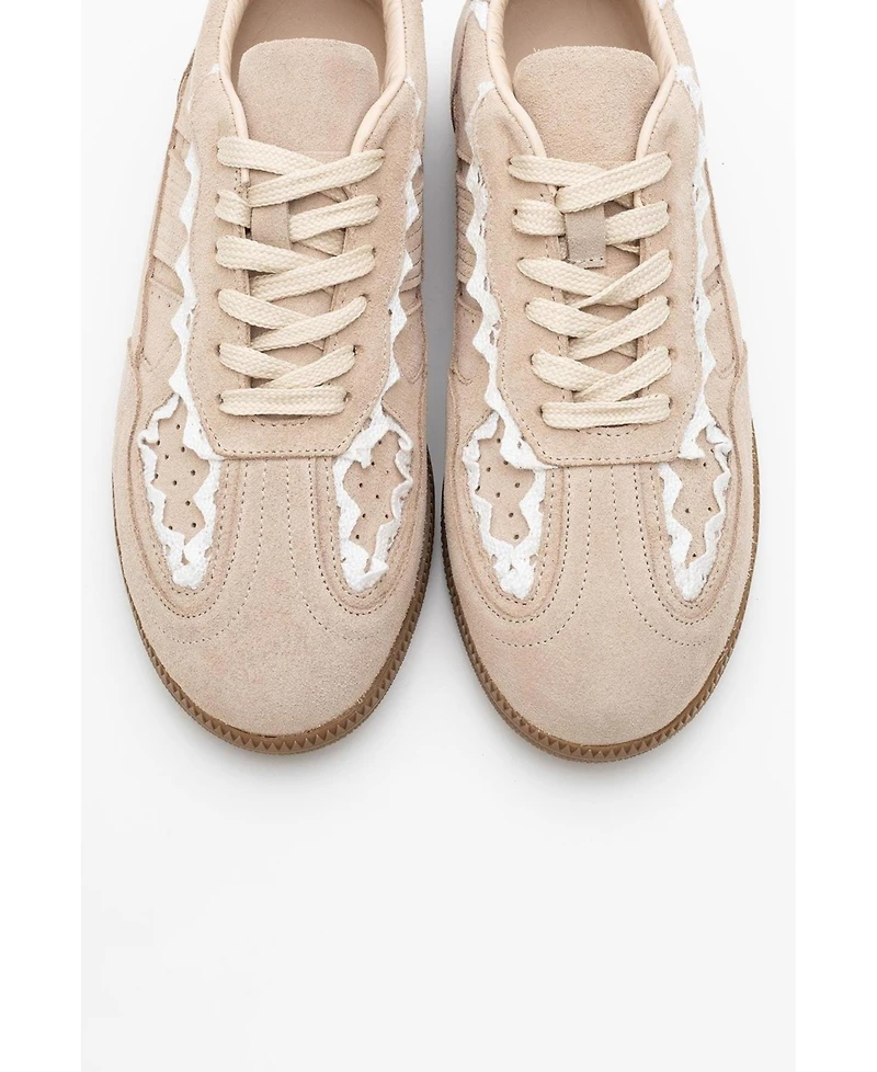 Shiva Suede Leather Sneakers (Women)
