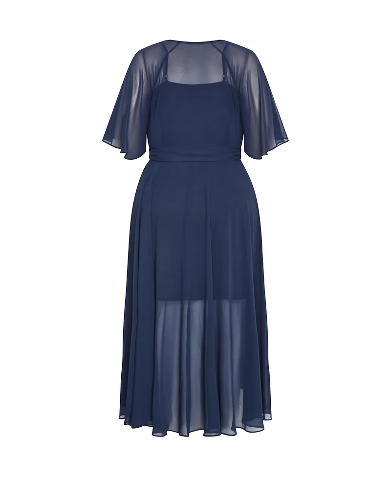 City Chic Plus Lovers Lane Dress