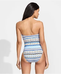 Lands' End Women's Cut Out Multiway Halter High Leg One Piece Swimsuit