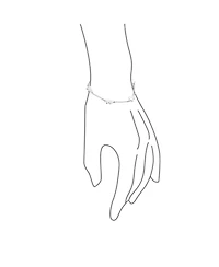 Bling Jewelry Zoo Animal Lucky Elephant Charm Bracelet in Sterling Silver 7 Inch