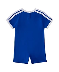 adidas Baby Boys 3-Stripe Short Sleeve Logo Romper