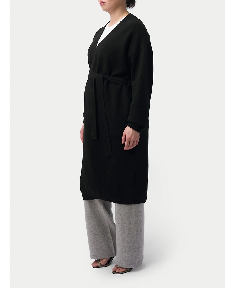 Gobi Cashmere Maternity Long Robe