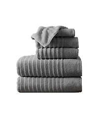 Linery & Co. Luxury 100% Combed Cotton 6-Piece Bath Towel Set
