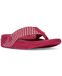 FitFlop Women's Surfa Multi-Tone Webbing Toe-Post Sandals