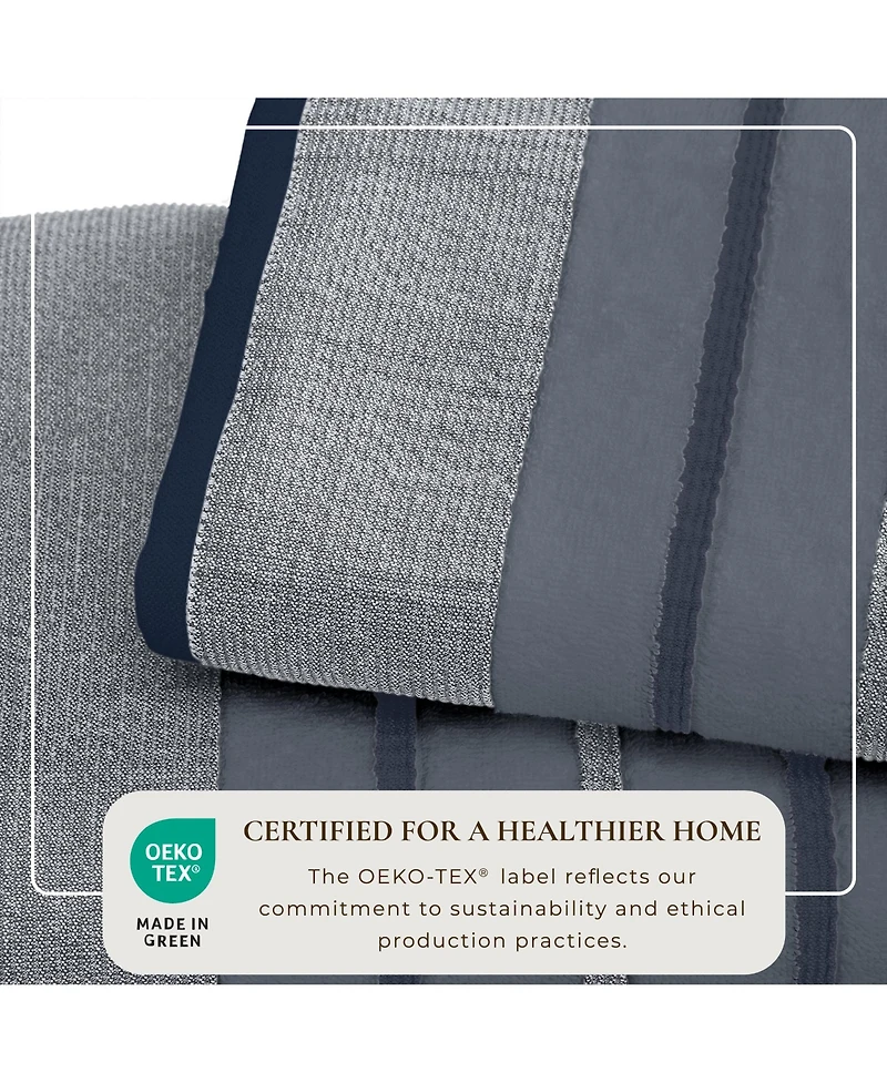 Linery & Co. Luxurious Cotton Decorative -Piece Bath Towel Set