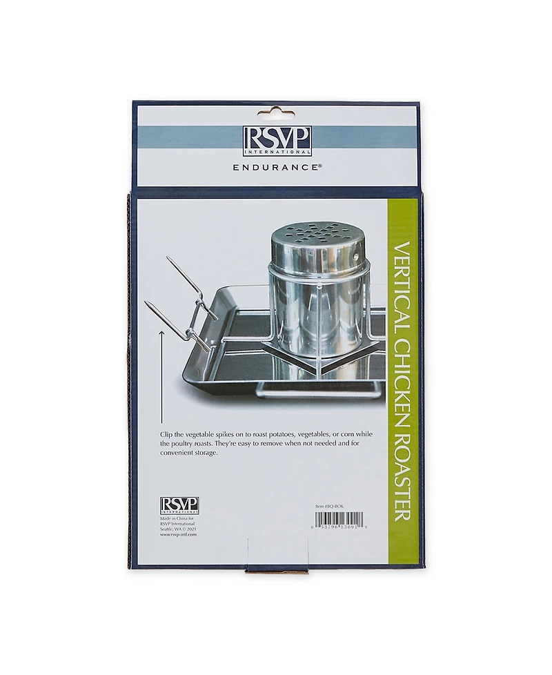Rsvp International Endurance Vertical Chicken Roaster, 10" x 7"