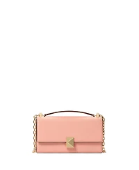 Kate Spade New York Women's Deco Pebbled Mini Flap Chain Crossbody Bag
