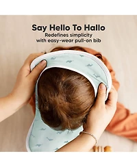 KeaBabies Baby Boys 8-Pack Bibs for Boys, Girls, Pull-on Drool Bib Unisex