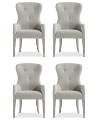 Cornelia 4-Pc. Tufted Arm Chair Set