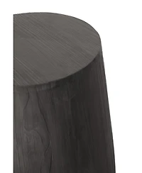 Handcrafted Solid Wood Round End Table – Durable and Elegant for Home Decor