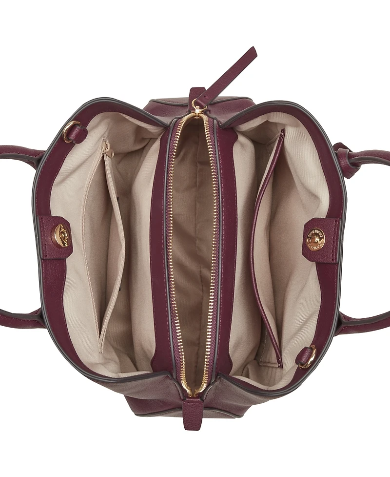 Nine West Lakelyn Triple Compartment Carryall Tote Bag