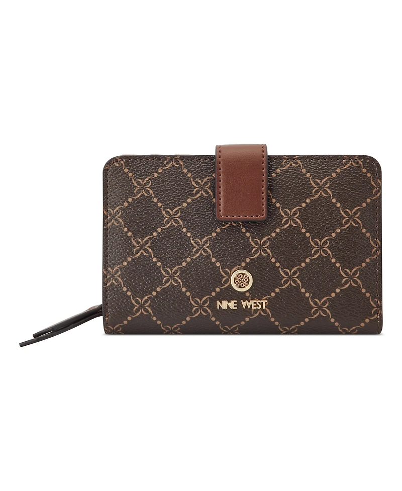 Nine West Lockup 9S French Wallet