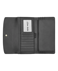 Nine West Mary Checksec Zipper Wallet