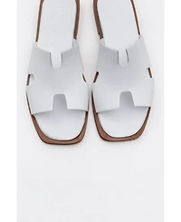 Jez Leather Slide Sandal (Women)