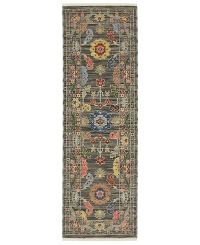 Oriental Weavers Lucca 5506K 2'x6' Runner Area Rug