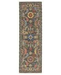 Oriental Weavers Lucca 5506K 2'x6' Runner Area Rug
