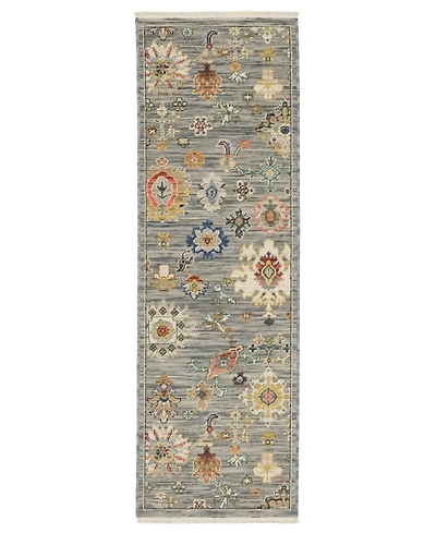 Oriental Weavers Lucca 5507E 2'x6' Runner Area Rug