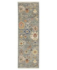Oriental Weavers Lucca 5507E 2'x6' Runner Area Rug