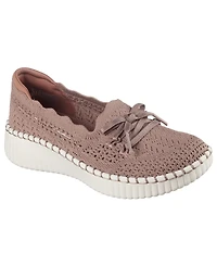 Skechers Women's Wilshire Blvd - Knit Sail Slip-On Casual Sneakers from Finish Line