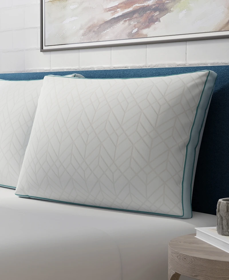 IntelliSLEEP Tailored Rest Cool Flip Customizable Memory Foam Pillow, Standard