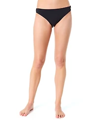 CeCe Women's La Vie A Mer Textured Bikini Bottoms