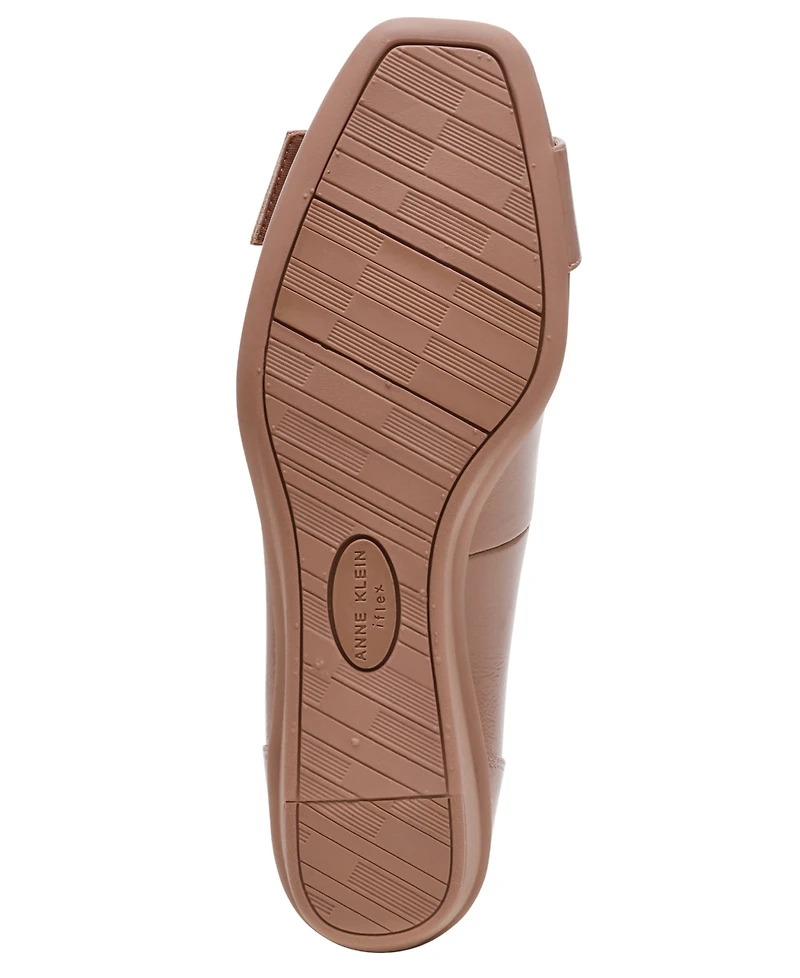 Anne Klein Women's Wyatt Buckle Wedge Pumps