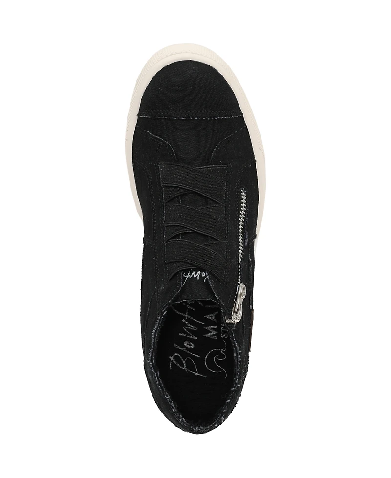 Blowfish Malibu Women's Zayla High Top Zip Platform Sneakers