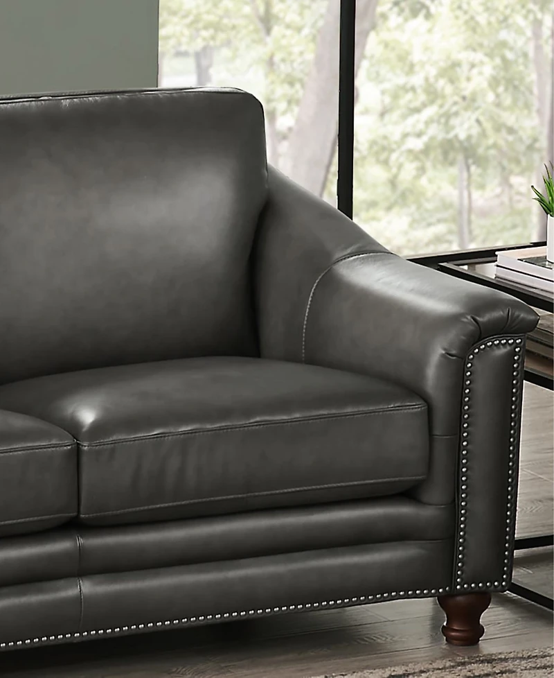Hydeline Belfast 92" Top Grain Leather Sofa