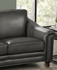 Hydeline Belfast 92" Top Grain Leather Sofa