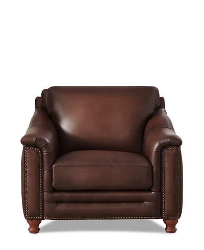 Hydeline Belfast 42" Top Grain Leather Armchair