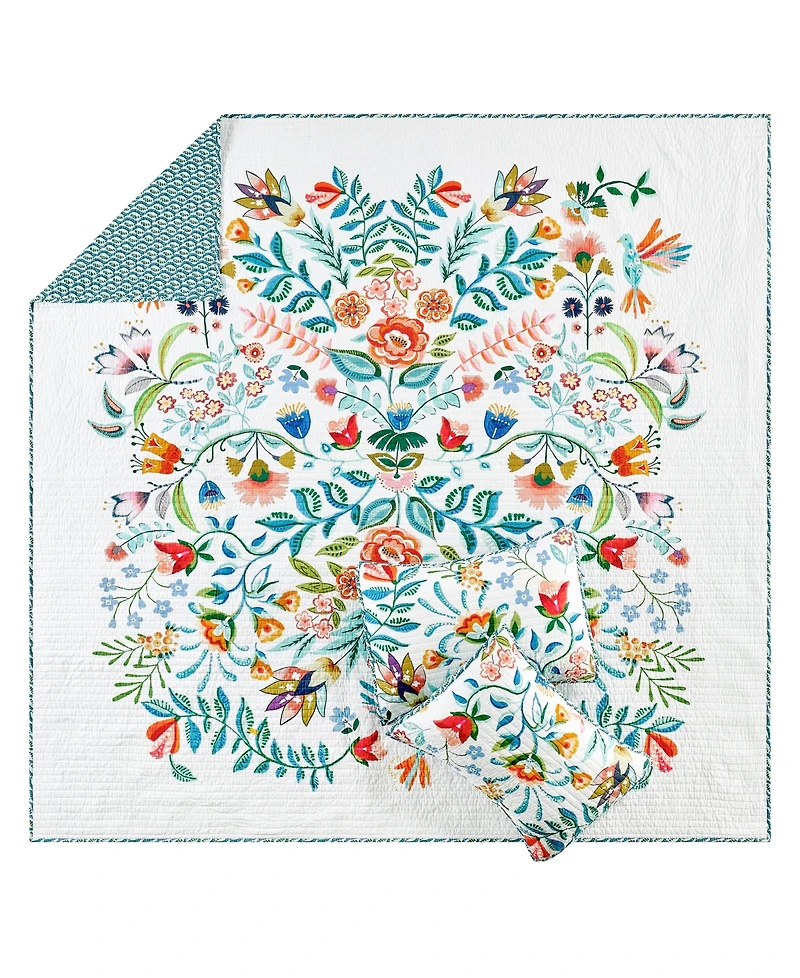 Levtex Danika Reversible 3-Pc. Quilt Set, Full/Queen