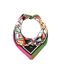Kate Spade New York Women's Playing Cards Silk Square Scarf