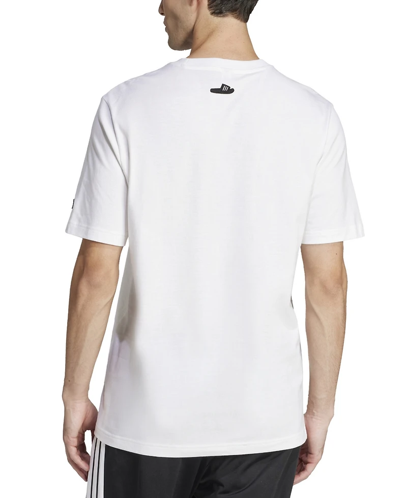 adidas Men's Slides Graphic T-Shirt