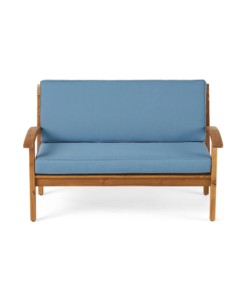 Peyton Wooden loveseat and Coffee Table Set