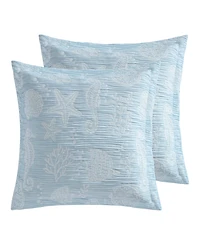 Levtex Seaside Charm 2-Pc. Sham Set, European