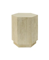 Streamdale Hexagonal Archaistic Side Table