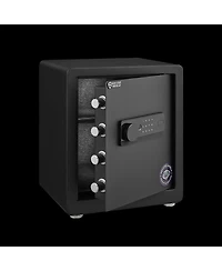 Safe Box: Fireproof Bag, Smart Alert, Removable Shelf