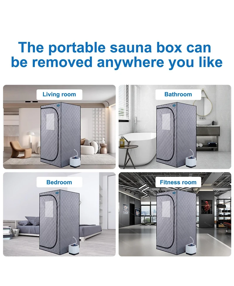 Streamdale Mini Steam Sauna Tent Fast Heating, Easy Setup