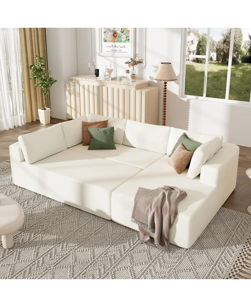 Streamdale Modern Modular Sectional Sofa