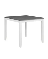 Streamdale 5-Piece Grey & White Dining Set for 4