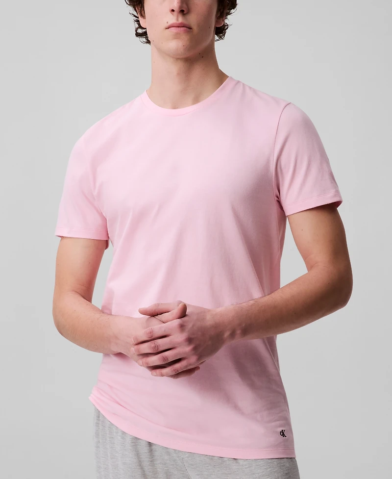 Calvin Klein Men's 3-Pack Cotton Classics Crewneck T-Shirts