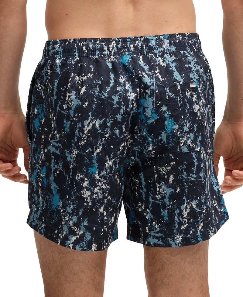 Boss by Hugo Men's Printed Swimsuit