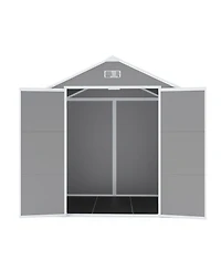 Streamdale Campcraft 6x5 Resin Shed - Waterproof, Uv Proof, Large Storage