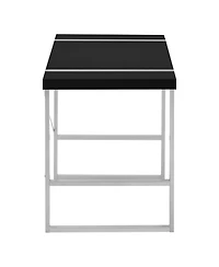 Compact Computer Desk with Sturdy Metal Frame