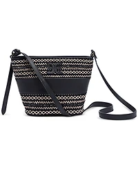 Sam Edelman Khiara Leather Espadrille Fan Crossbody Bag