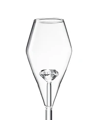 The Wine Savant Wedding Toast Champagne Flute Glasses, Set of 2