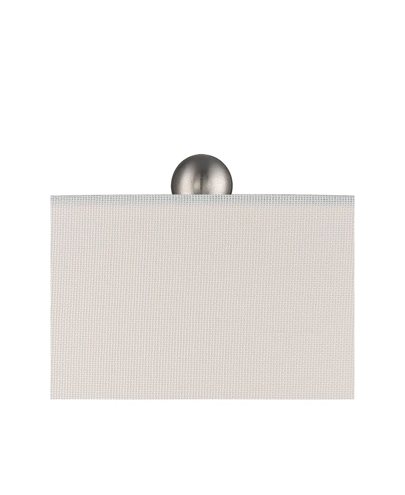 Patrick Modern Coastal Table Lamps 26 1/4" Tall Set of 2 White-Washed Gray Geometric Ceramic White Drum Shade for Bedroom Living Family Room Beds