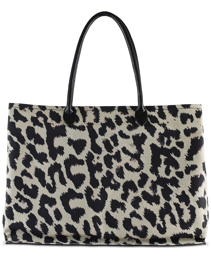 Sam Edelman Cooper Extra Large Logo Canvas Tote