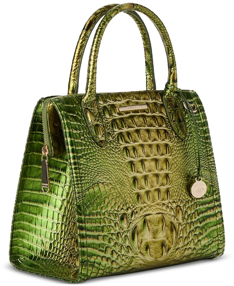 Brahmin Caroline Melbourne Small Leather Satchel